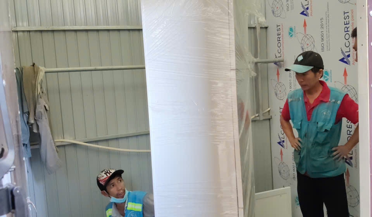 Giường Gấp Gọn Kết Hợp Tủ Tiện Lợi
