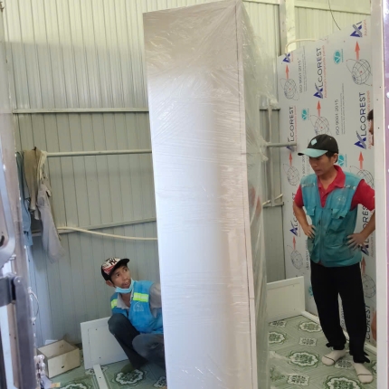 Giường Gấp Gọn Kết Hợp Tủ Tiện Lợi