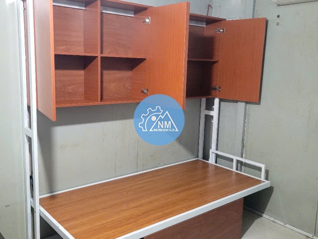 Giường Gấp Gọn Có Tủ