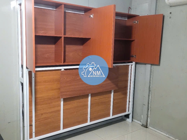 Giường Gấp Gọn Có Tủ