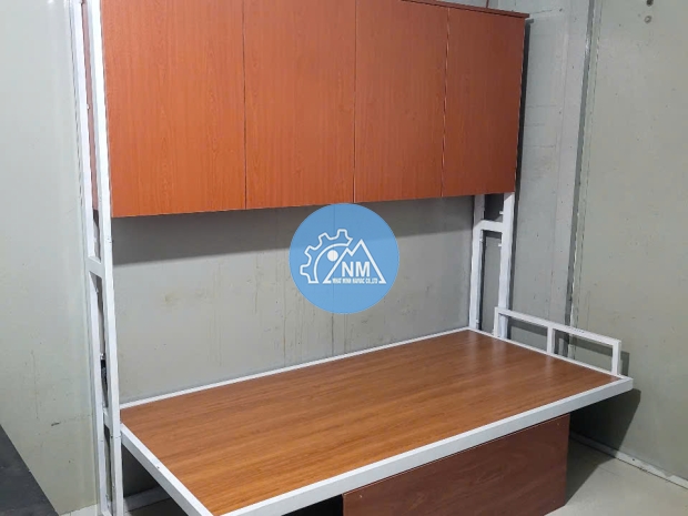 Giường Gấp Gọn Có Tủ