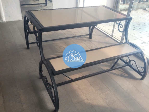 Bàn Ghế Gấp Gọn 1m2 x 1m2
