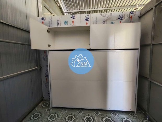 Giường Gấp Gọn Kết Hợp Tủ Tiện Lợi